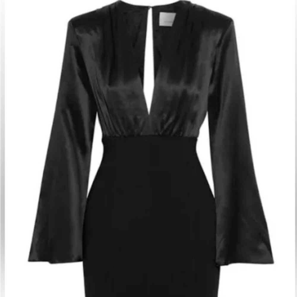Cinq a Sept - black mini dress - size 4